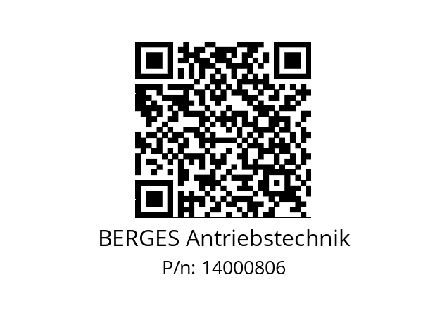   BERGES Antriebstechnik 14000806