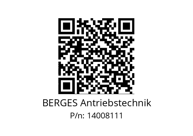   BERGES Antriebstechnik 14008111