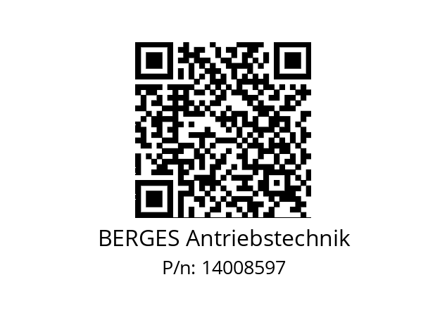   BERGES Antriebstechnik 14008597