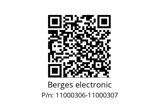   Berges electronic 11000306-11000307