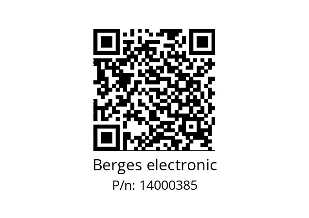   Berges electronic 14000385