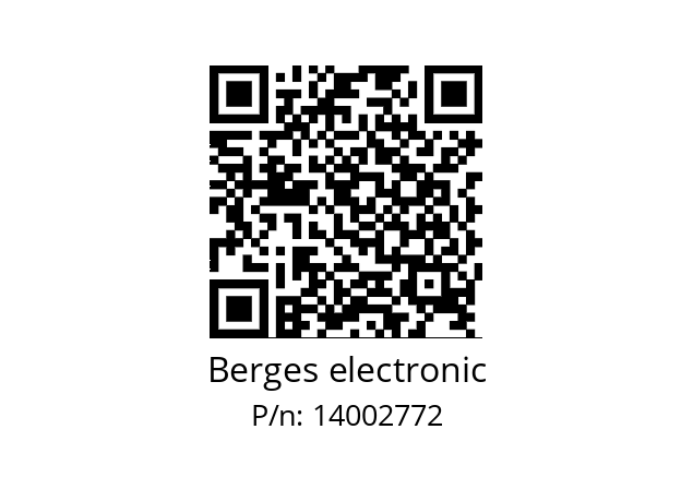   Berges electronic 14002772