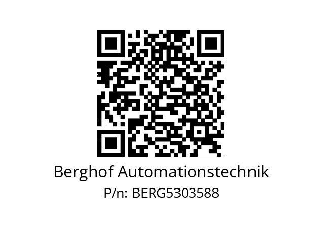   Berghof Automationstechnik BERG5303588