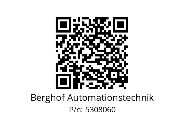   Berghof Automationstechnik 5308060