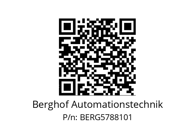   Berghof Automationstechnik BERG5788101