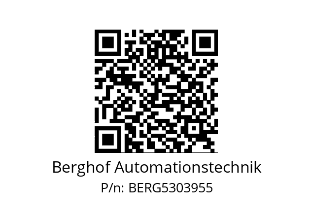   Berghof Automationstechnik BERG5303955