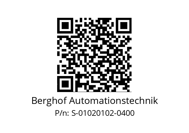   Berghof Automationstechnik S-01020102-0400