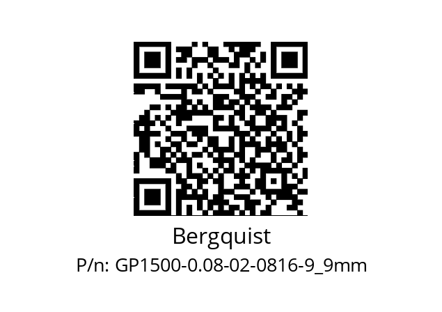   Bergquist GP1500-0.08-02-0816-9_9mm