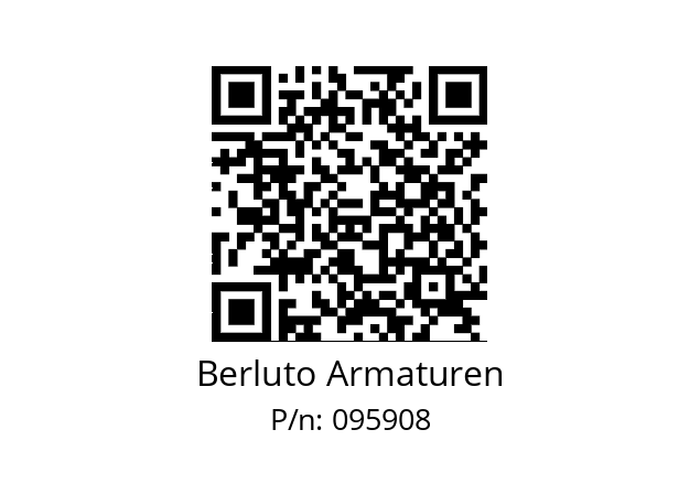   Berluto Armaturen 095908