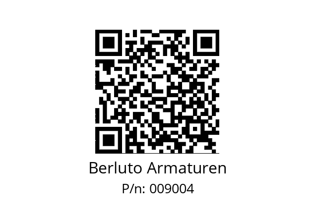   Berluto Armaturen 009004