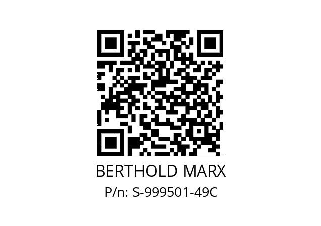   BERTHOLD MARX S-999501-49C