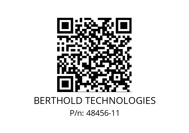   BERTHOLD TECHNOLOGIES 48456-11