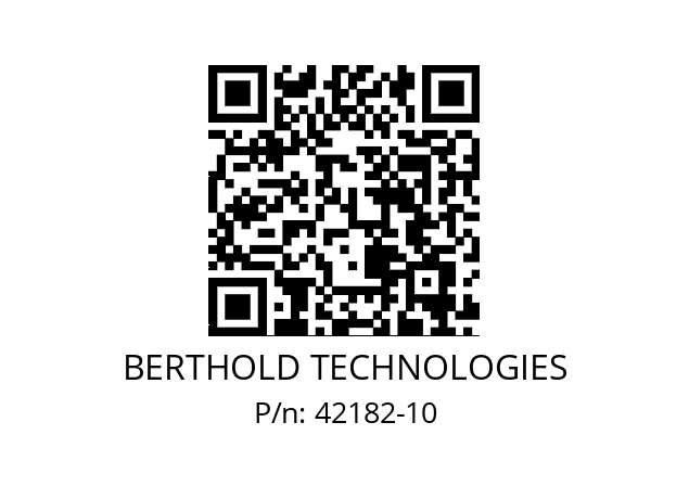   BERTHOLD TECHNOLOGIES 42182-10