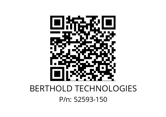   BERTHOLD TECHNOLOGIES 52593-150