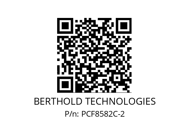   BERTHOLD TECHNOLOGIES PCF8582C-2