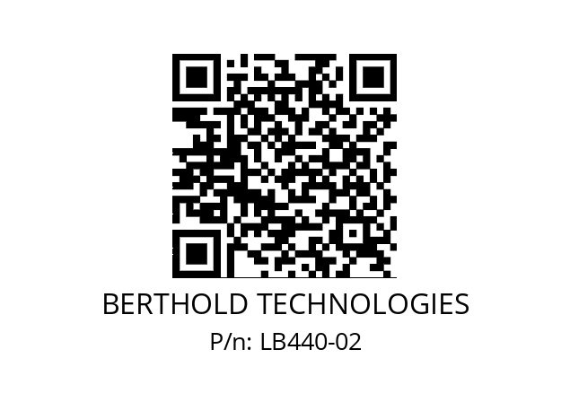   BERTHOLD TECHNOLOGIES LB440-02