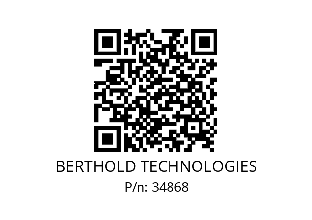   BERTHOLD TECHNOLOGIES 34868