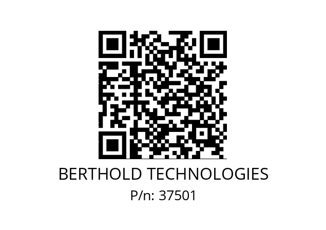   BERTHOLD TECHNOLOGIES 37501