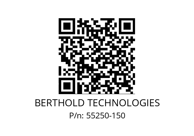   BERTHOLD TECHNOLOGIES 55250-150