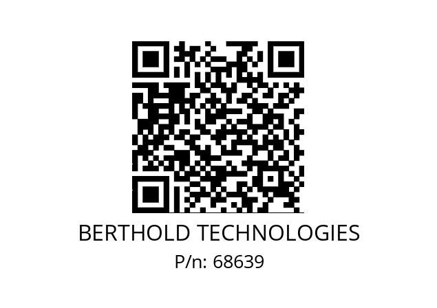   BERTHOLD TECHNOLOGIES 68639