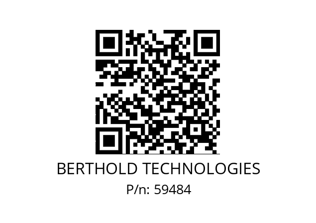   BERTHOLD TECHNOLOGIES 59484