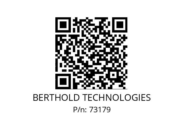   BERTHOLD TECHNOLOGIES 73179