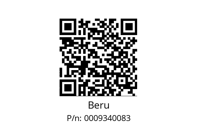   Beru 0009340083