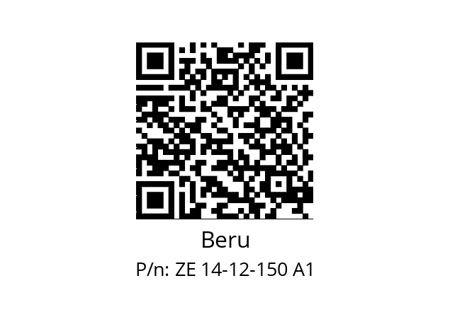   Beru ZE 14-12-150 A1