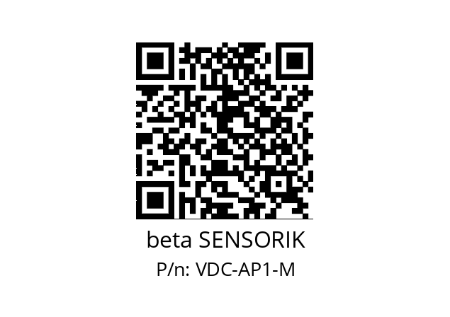   beta SENSORIK VDC-AP1-M