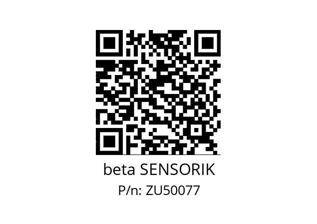   beta SENSORIK ZU50077