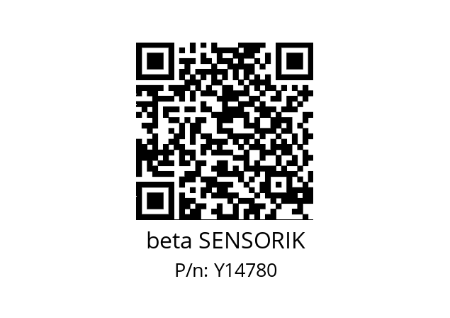   beta SENSORIK Y14780