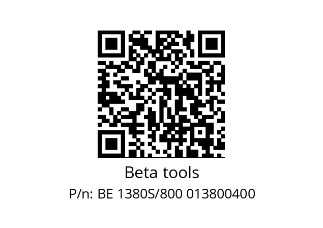   Beta tools BE 1380S/800 013800400