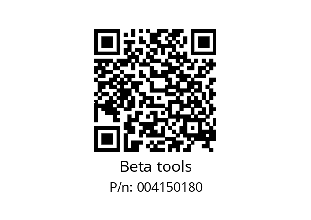   Beta tools 004150180