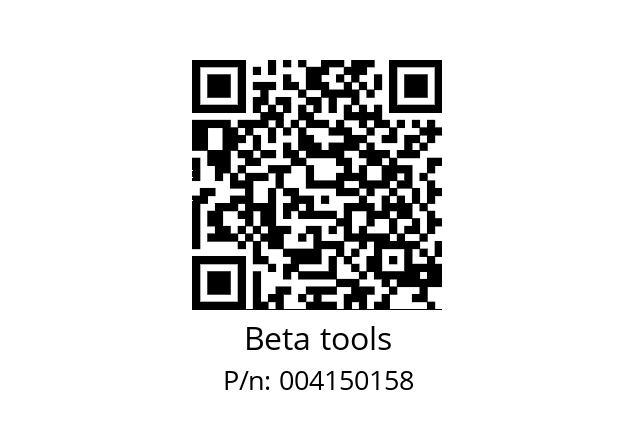   Beta tools 004150158