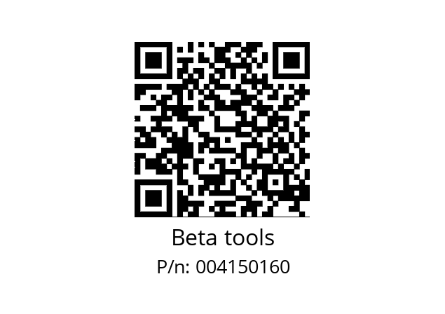   Beta tools 004150160