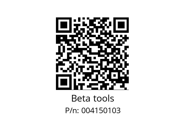   Beta tools 004150103