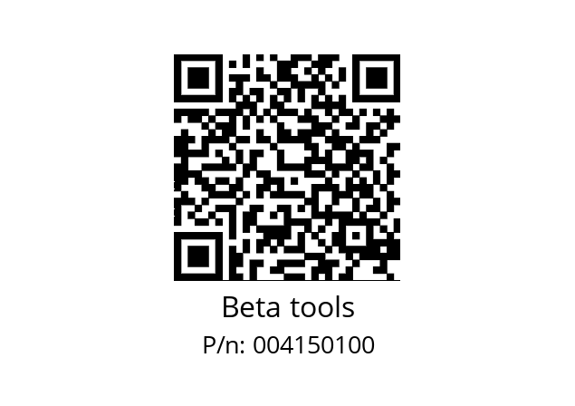   Beta tools 004150100