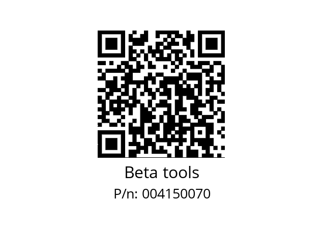   Beta tools 004150070