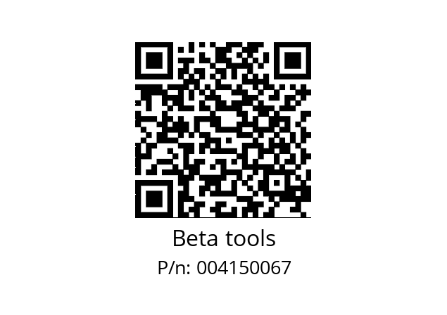   Beta tools 004150067