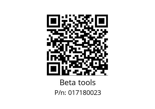   Beta tools 017180023