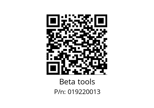   Beta tools 019220013