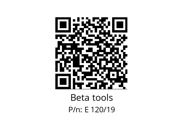   Beta tools E 120/19