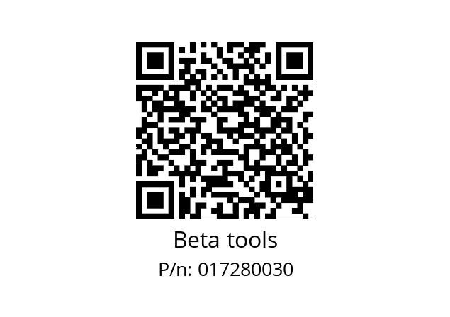   Beta tools 017280030