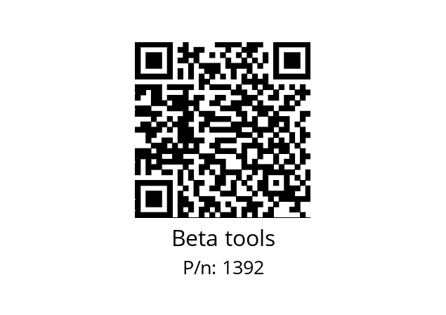   Beta tools 1392