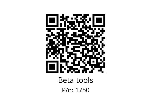   Beta tools 1750