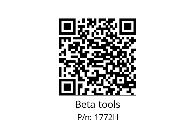   Beta tools 1772H