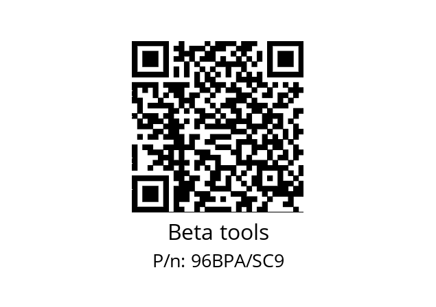   Beta tools 96BPA/SC9