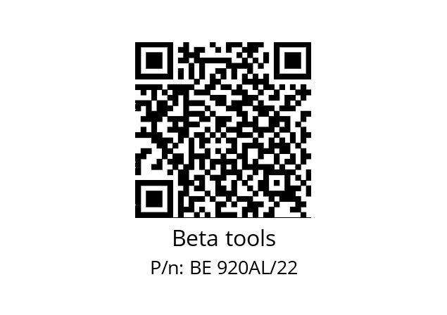  009200636 Beta tools BE 920AL/22