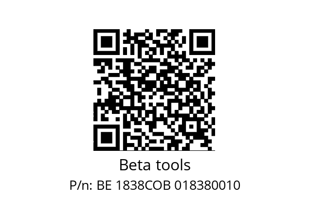   Beta tools BE 1838COB 018380010