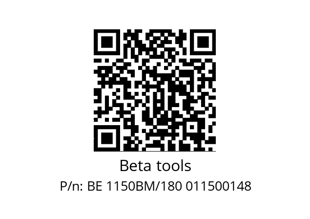   Beta tools BE 1150BM/180 011500148